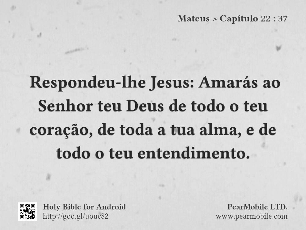 Mateus, Capítulo 22:37
